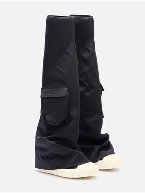 Rick Owens Drkshdw 6 Cargo Fetish Boot Chunky Designer Luxury Grunge Streetwear